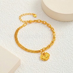 Messing Charme Armbänder&nbsp;WG1C1D2-01