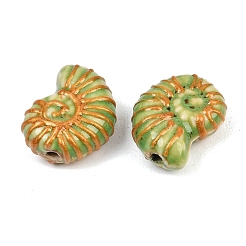 Фарфоровые бусины ручной работы&nbsp;PORC-B008-02E