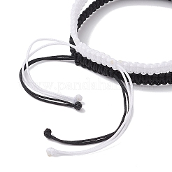 2шт 2 цвета плетеная нейлоновая нить BJEW-JB09770