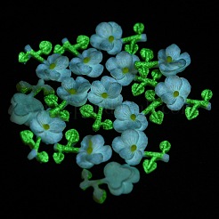 Cabochon decoden luminosi opachi in resina epossidica&nbsp;CRES-M032-02B