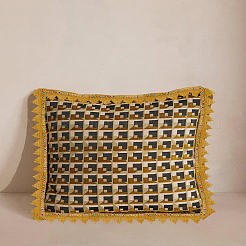 Плетеная кружевная лента из полиэстера&nbsp;OCOR-LP0002-06