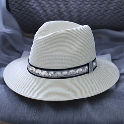 Блестящая металлизированная лента из полиэстера OCOR-WH0060-60