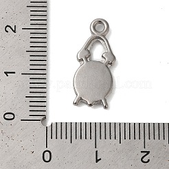 Подвеска из нержавеющей стали 304 со стразами&nbsp;STAS-N103-42P