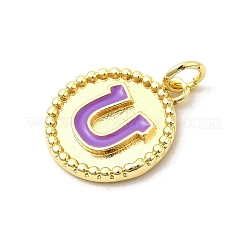 Латунь эмаль подвески&nbsp;KK-I378-09G