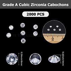 Zirkonia Cabochons&nbsp;ZIRC-BBC0003-76D