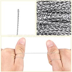 Bijoux fil tressé fils métalliques&nbsp;MCOR-JP0001-02