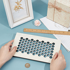 Деревянная крышка вентиляционного отверстия AJEW-WH0270-368A