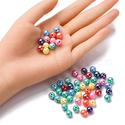 200 шт. Непрозрачные акриловые бусины&nbsp;MACR-FP0001-17A