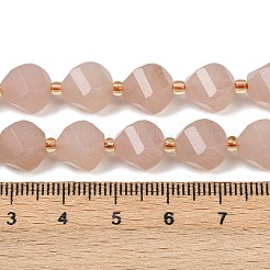 Окрашенные бусины пряди природного нефрита G-U023-A20-01B