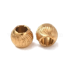 Perles d'espacement en acier inoxydable 304&nbsp;STAS-L318-08G-01