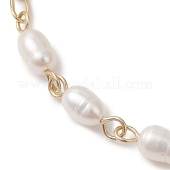 Браслеты из натурального культивированного пресноводного жемчуга&nbsp;BJEW-JB13360