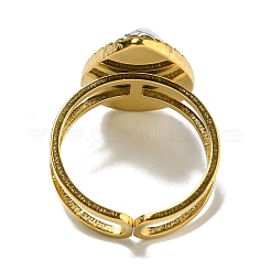 Ионное покрытие (ip) 304 нержавеющая сталь открытые манжетные кольца&nbsp;RJEW-C079-15G