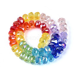 Гальванизируйте прозрачное стекло бисер нитей&nbsp;EGLA-N025-04A-A01