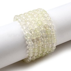 Арбуз камень стеклянные бусы пряди G-L621-B04-4mm