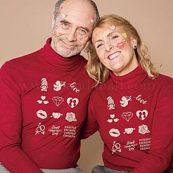 Самоклеящийся трафарет для шелкографии DIY-WH0337-046