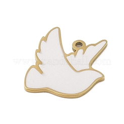 Подвески из нержавеющей стали 304 с эмалью&nbsp;STAS-P377-09G