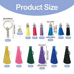 Набор для изготовления акрилового подвесного брелока в форме громкоговорителя своими руками&nbsp;DIY-TA0009-15