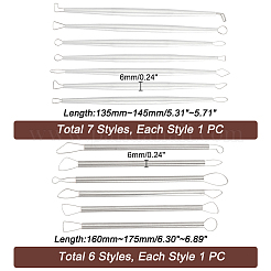 Инструменты для скульптуры из глины с алюминиевой ручкой TOOL-UN0001-24