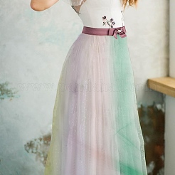 1шт полиэфирная сетчатая ткань&nbsp;DIY-HY0002-04A