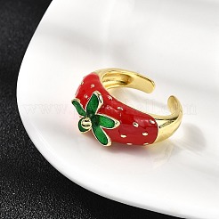 Латунь регулируемые манжеты кольца&nbsp;LS-RJEW-C143-01A-G