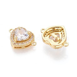 Латунные подвески из прозрачного кубического циркония&nbsp;KK-N284-23G