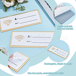 Acryl-WLAN-Zeichenaufkleber&nbsp;AJEW-WH0314-586