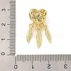 Стойки обшивки латунь кулон KK-H456-06G