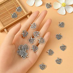 Подвески из сплава в тибетском стиле  TIBEP-YW0001-69