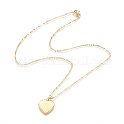 Colliers pendentifs en acier inoxydable 304&nbsp;NJEW-F275-20G