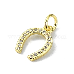 Подвески из латуни с микропаве и цирконием KK-H475-44G