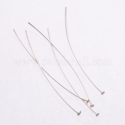 925 серебро с плоской головкой&nbsp;LS-STER-K017-45mm-S