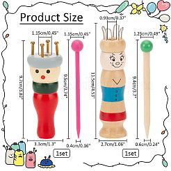 Ткацкий станок из деревянной катушки DIY-NB0010-82