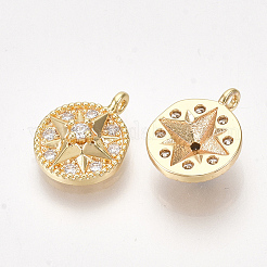Латунные микро проложить кубического циркония подвески&nbsp;KK-S350-290