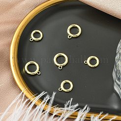 6 шт. 2 стиля стоечные застежки с пружинным затвором из латуни&nbsp;KK-CJ0002-61