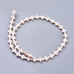 Синтетических нитей бирюзовые бусы G-E474-02C-8x10m