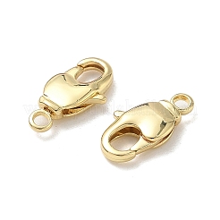 Латунь поворотные застежки когтя омара&nbsp;X-KK-K238-39G-M