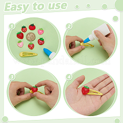 70шт 7 стиля непрозрачные кабошоны из смолы&nbsp;RESI-WR0001-13