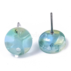 Серьги-гвоздики из ацетата (смолы) целлюлозы KY-R022-017