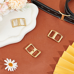 4 шт. латунные пряжки-застежки с тремя скользящими фиксаторами&nbsp;FIND-OC0003-47