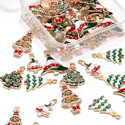 Подвески из сплава эмали 50шт 5 стиля ENAM-LS0001-46-RS