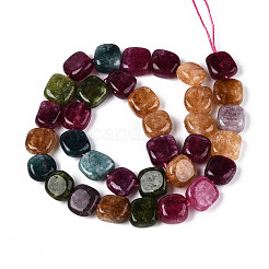 Бусины из натурального белого нефрита G-N354-01A-01