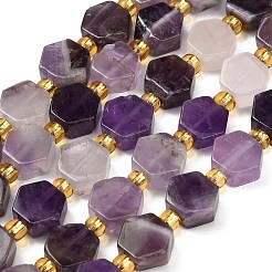 Natürlichen Amethyst Perlen Stränge&nbsp;G-F833-B08-01
