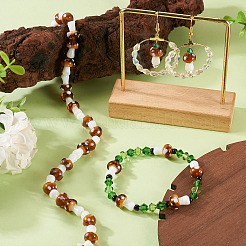 1 нить бусины лэмпворк ручной работы&nbsp;LAMP-TA0001-84H