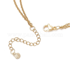 Подвеска в виде морской звезды из нержавеющей стали 304 NJEW-JN05401