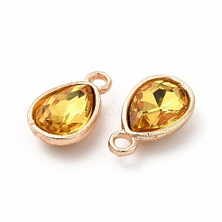 Facettierte Glas Strass Anhänger&nbsp;GLAA-I051-A17