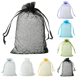 50 шт. мешочки из органзы для хранения ювелирных изделий&nbsp;OP-FS0001-05A