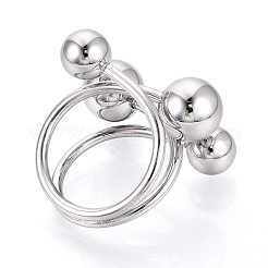 Регулируемые манжетные кольца из нержавеющей стали 304 STAS-T066-80P