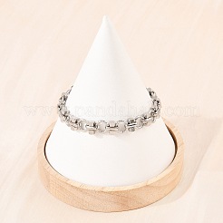 Браслеты-цепочки из нержавеющей стали 304 для женщин&nbsp;BJEW-H207-01F-P