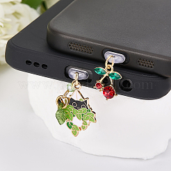 6 шт. 3-х видов пластиковых мобильных пылезащитных заглушек&nbsp;HJEW-CN00012