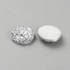 Друзы смолы декодируют кабошоны&nbsp;RESI-WH20007-01K